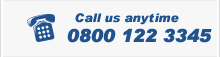 Call us on 0800 122 3345